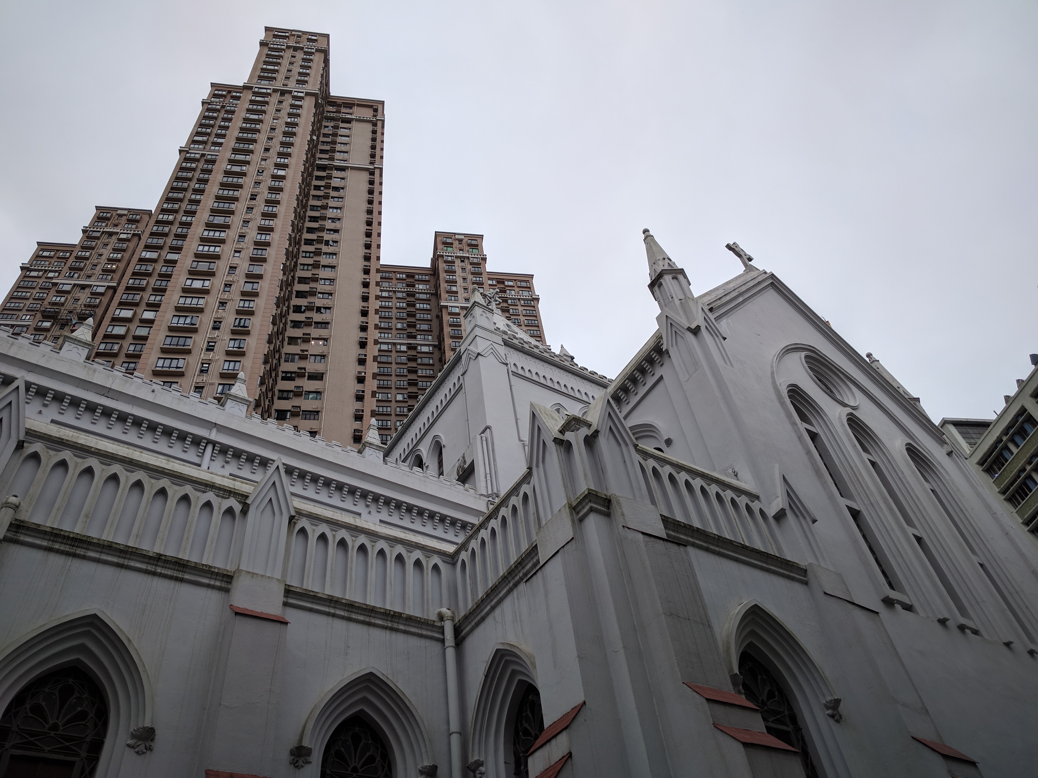 Eglise building Hong-Kong